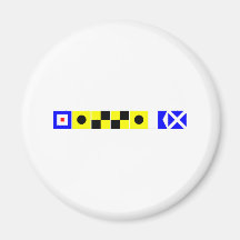 Kodifiera flagga William Kylskåpmagneter