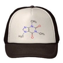 Koffeinmolekyl Kepsar