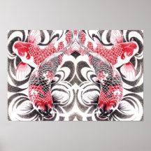 koi02poster16.5by11mirror2 affisch