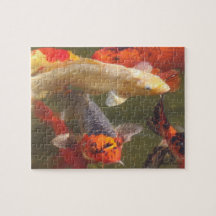 Koi fisk jigsaw puzzles