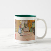 "Kök" vid det Carl Larsson konsttrycket Muggar
