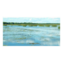 Kokemaki floddelta i Halssi Meri Pori Finland Anpassingsbara Fotokort