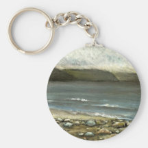Kölen strandar, den Achill ön, Co. Mayo Nyckelring