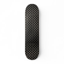 Kolfiber texturerar skateboards