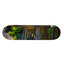 Kolgruvavägtåg överbryggar Kansas City Skateboards
