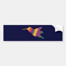 Kolibri hummingbird auto aufkleber