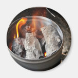Kollampglasstartknapp Magnet För Kylskåp