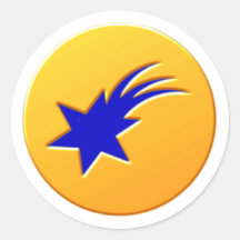 Komet Kreis comet circle Stickers