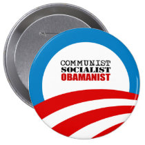 KOMMUNIST SOCIALIST, OBAMANIST knappar