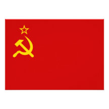 Kommunistisk Ryssland flagga USSR Personliga Tillkännagivande