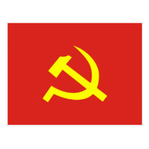 Kommunistparti av Vietnam, politiska Colombia Vykort