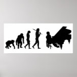 Kompositören Mozart för pianistpianoorkesteren utr Posters