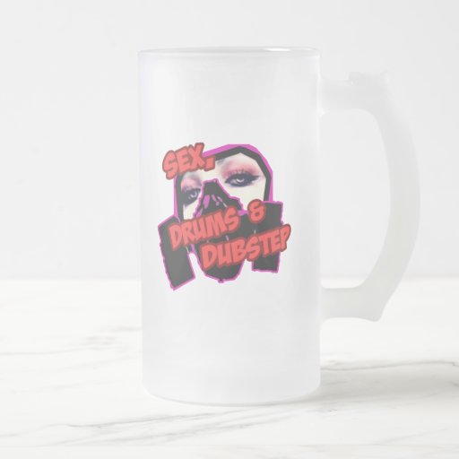 Könsbestämma trummar och DUBSTEP Kaffe Kopp