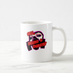 Könsbestämma trummar och DUBSTEP Kaffe Mugg