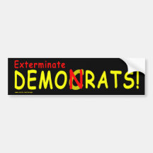 Konservativa "Demonrats!", bildekal