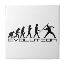 Konst för evolution för Javelinfriidrottsport Kakel