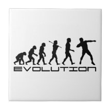 Konst för evolution för kulstötningfriidrottsport keramiska plattor
