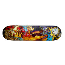 Konst för grafitti Sk8 för strejka någonstans - Skate Board