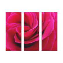 Konst för rosa rosblommakanfas skrivar ut ro kanvasduk med gallerikvalitet 
