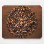Konst Mousepad för Mayan-Aztec sakral solkalender Musmatta