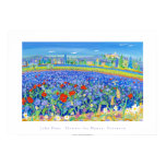 Konstaffisch: Blommor för honung, Provence. Cairan affischer