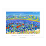 Konstaffisch: Blommor för honung, Provence. Cairan affischer