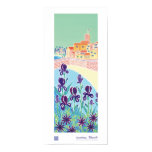 Konstaffisch: Purpurfärgad Iris, Antibes, Côte d'A affischer