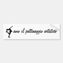 Konståkningbildekal - italienare