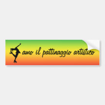 Konståkningbildekal - italienare
