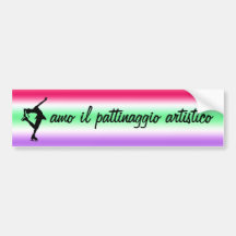 Konståkningbildekal - italienare