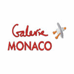 KonstHoodie: Galerie Monaco vinandeHoodie broderade tröjor