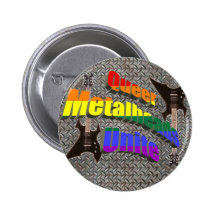 Konstiga Metalheads förenar Knappar Med Nål