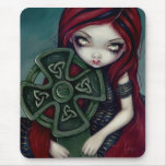 Konstigt ensam gotisk felik celtic Mousepad musmattor