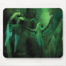 Konstigt paradis Mousepad Mus Mattor