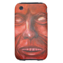 Konstmålning på din iphone case tough iPhone 3 skydd