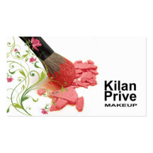 Konstnär "för blommaskönhetsmedel" - Makeup, Cosme Visit Kort