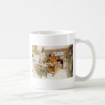 Konstnärens studio kaffe mugg
