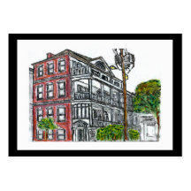 Konstnärhandeln Cards Charleston SC-ATC Visitkort