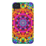 Konstnärligt fodral för KaleidoscopeiPhone 4 iPhone 4 Case-Mate Skydd