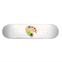 Konstpalett Skateboard Deck