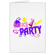 Kontorsparty (pastell) kort