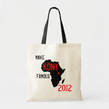 Kony 2012 hänger lös tygkassar