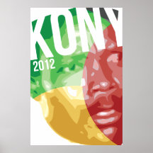 kony högväxt affischkonst 2012