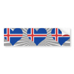 Köp Island sjunker Bildekal
