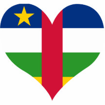 KöpCentralafrikanska republiken flagga Photo Cutout
