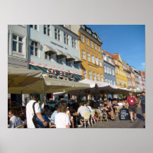 Köpenhamn Danmark Affisch