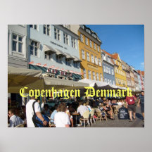 Köpenhamn Danmark Affischer