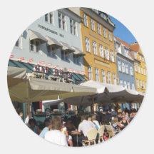 Köpenhamn Danmark Klistermärken