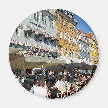 Köpenhamn Danmark Kylskåpmagneter