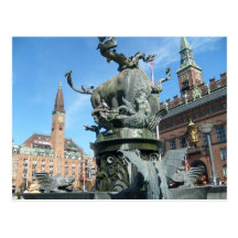Köpenhamn Danmark Vykort